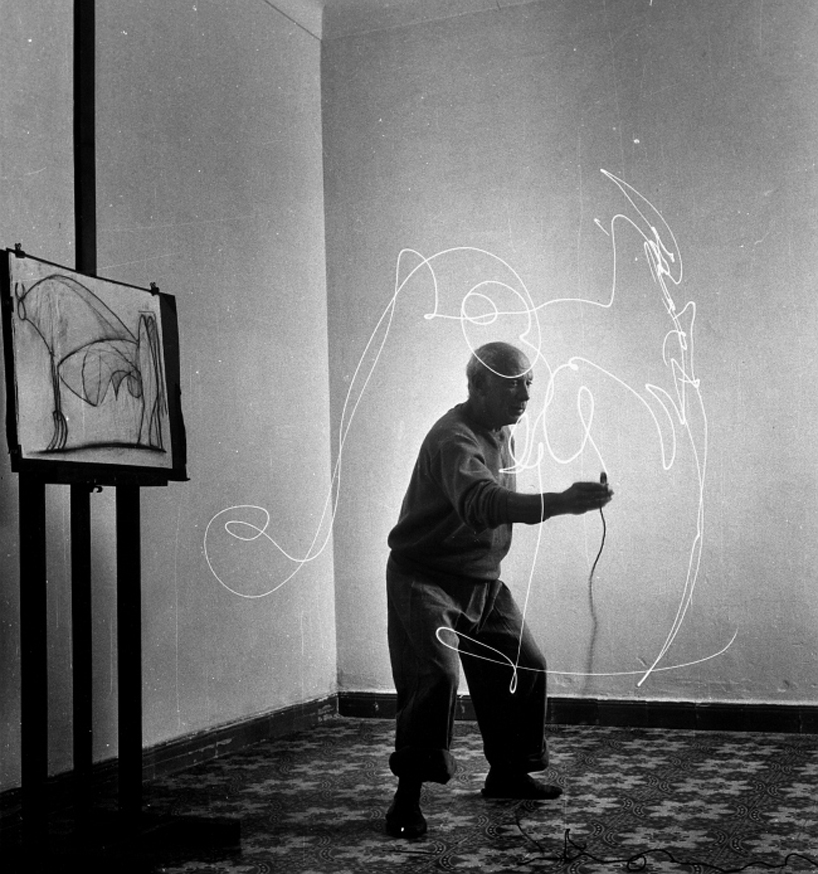 pablo picasso's light drawings from 1949
