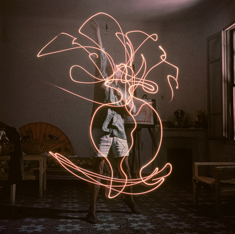 pablo picasso's light drawings from 1949