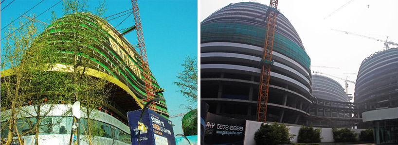 zaha hadid: star chitect buildings copied in china