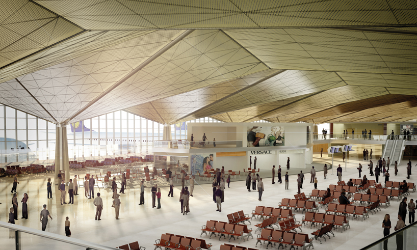 grimshaw architects: pulkovo airport phase 1 nears completion