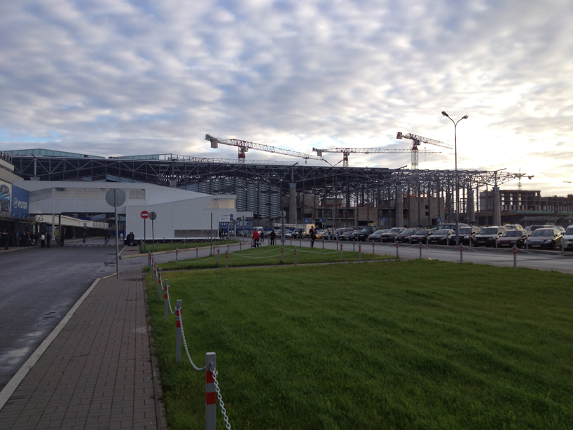 grimshaw architects: pulkovo airport phase 1 nears completion