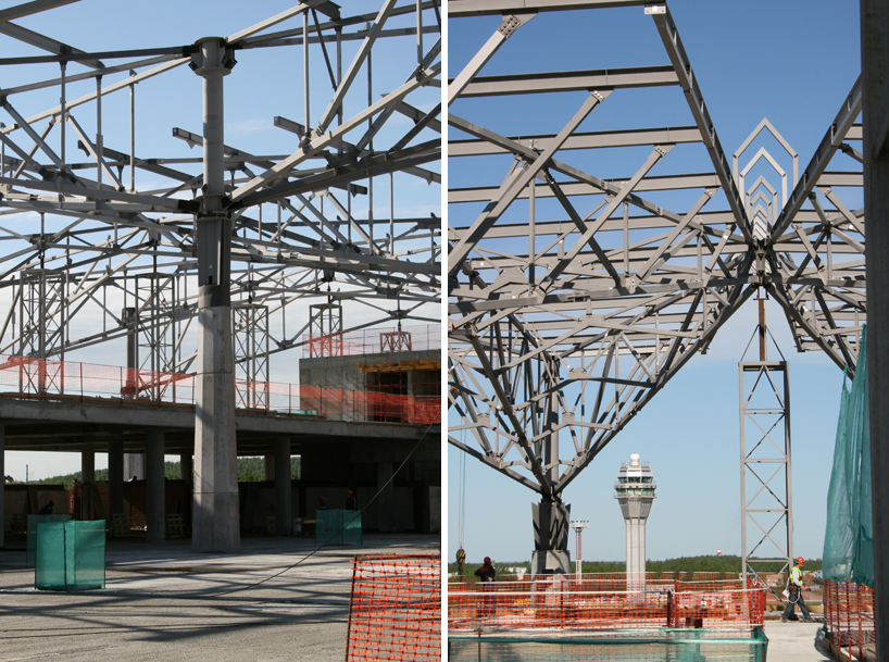 grimshaw architects: pulkovo airport phase 1 nears completion