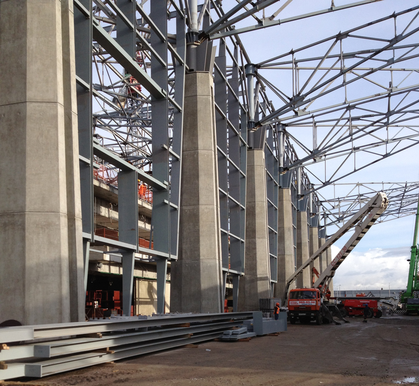grimshaw architects: pulkovo airport phase 1 nears completion