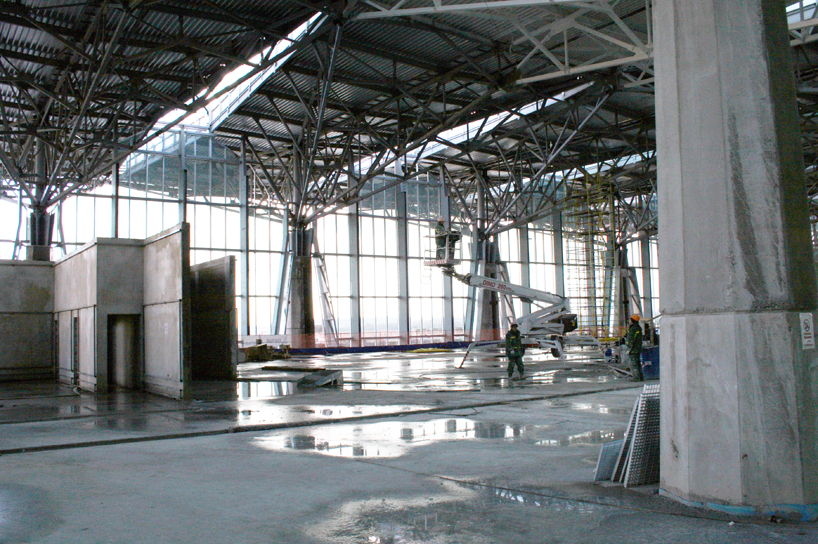 grimshaw architects: pulkovo airport phase 1 nears completion