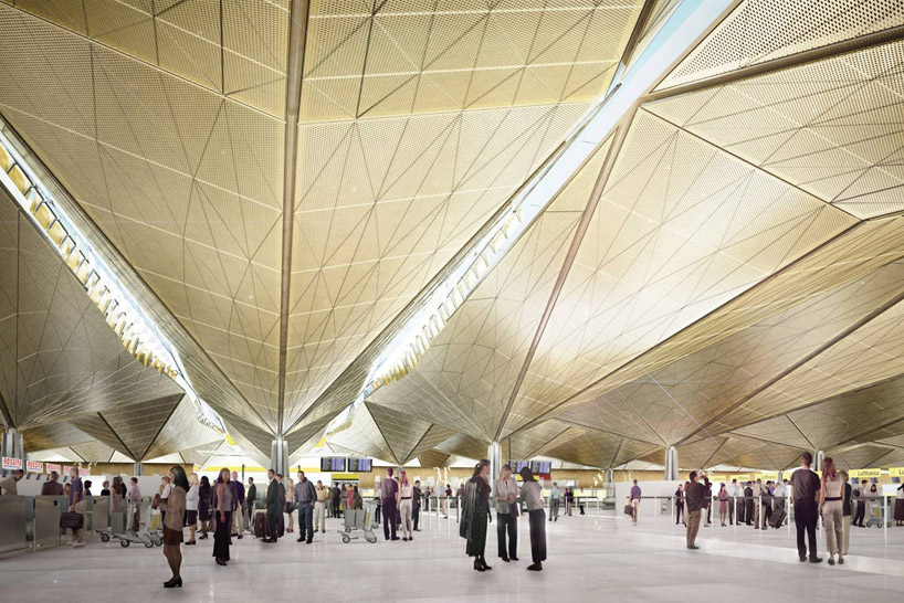 grimshaw architects: pulkovo airport phase 1 nears completion