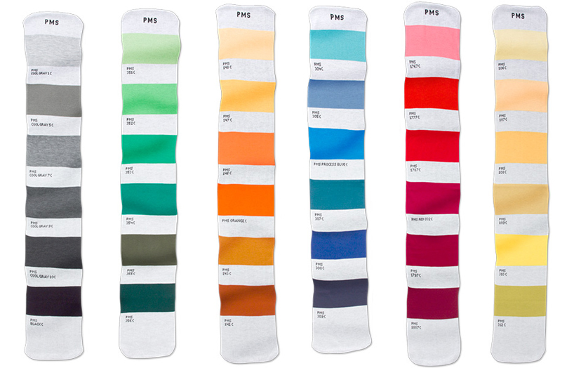 color matching pantone outfit scarves