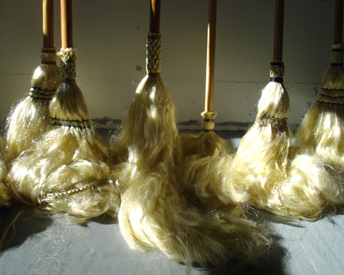 hair brooms by sookoon ang