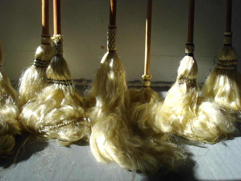 hair brooms by sookoon ang