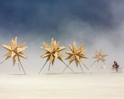 starlight installation at burning man