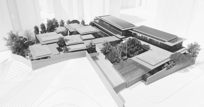 kubota & bachmann architects: swiss embassy proposal for seoul