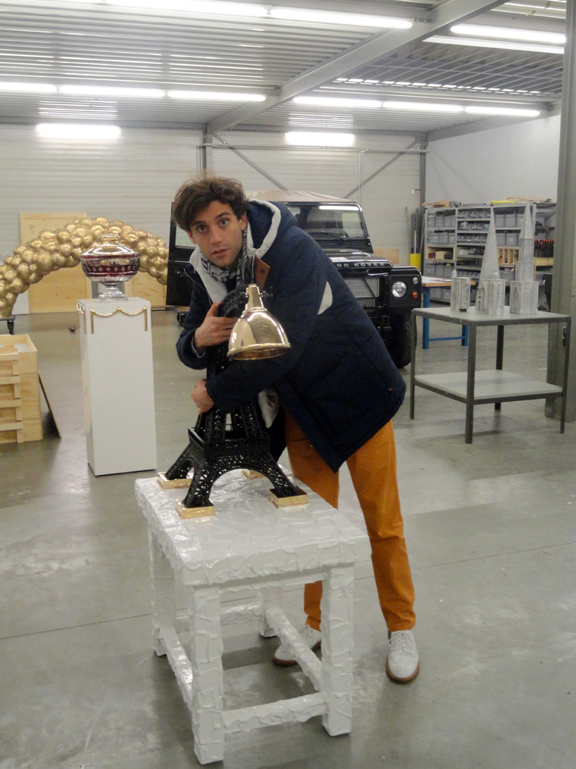 studio job: tour eiffel for carpenters workshop gallery at design miami/