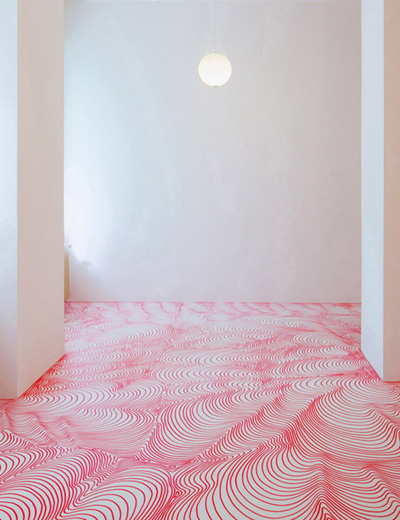 permanent marker installation by heike weber