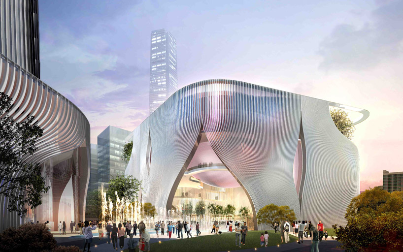 xiqu center to be designed by bing thom architects / ronald lu & partners