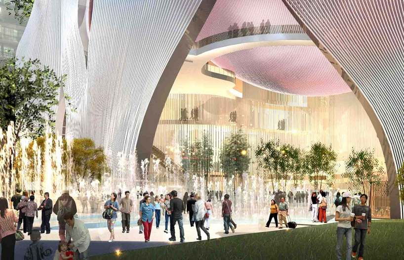 xiqu center to be designed by bing thom architects / ronald lu & partners