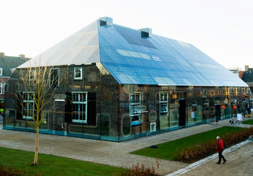 MVRDV completes 'glass farm' in the netherlands