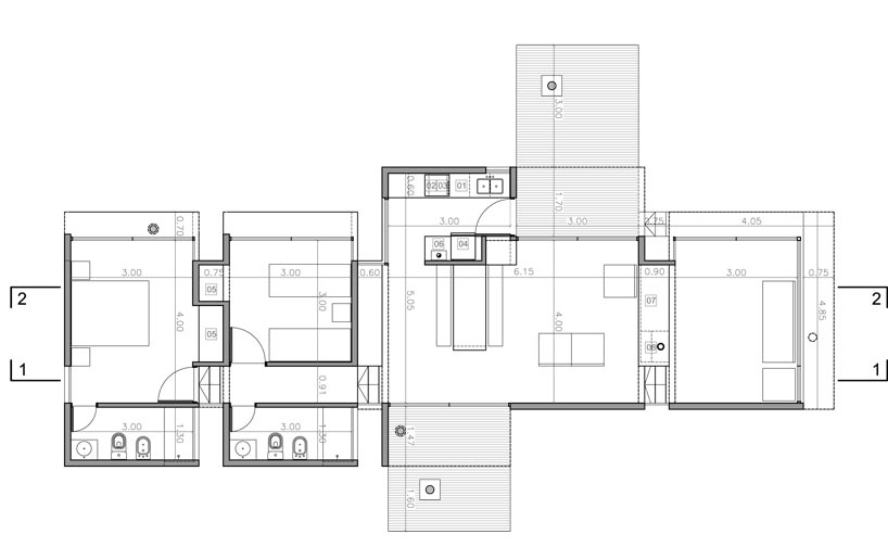 BAK arquitectos: casa AV 
