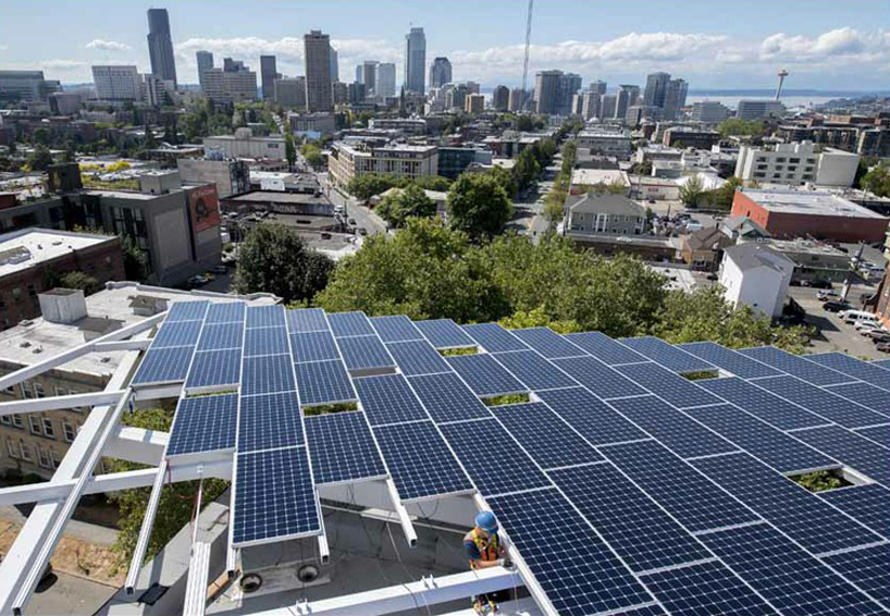 bullitt center: the world's most sustainable building under construction