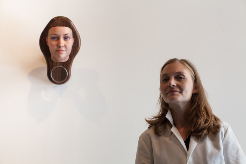 heather dewey-hagborg creates 3D portrait sculptures using DNA samples