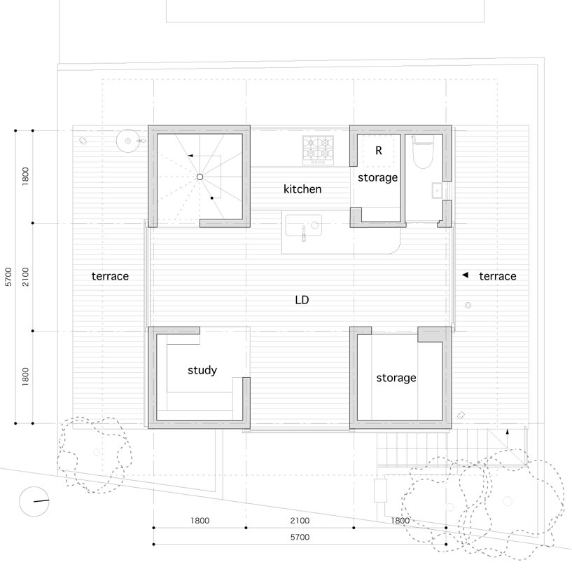 Komada Architects Office Hat House Japan