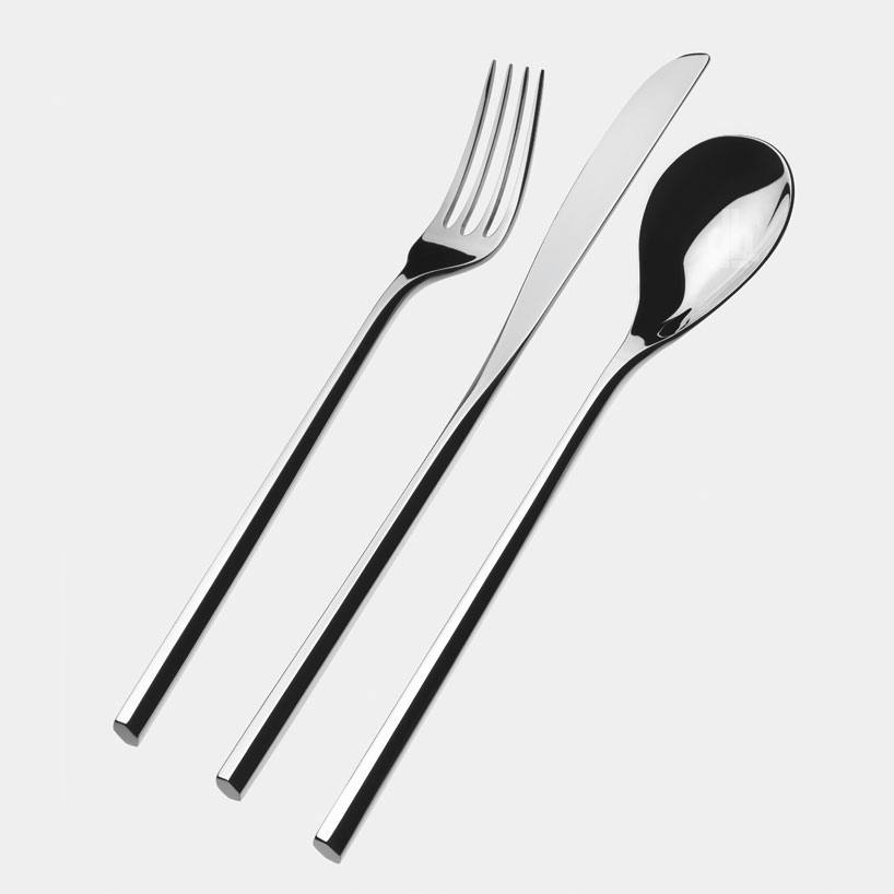 toyo ito: MU cutlery for alessi at maison et objet