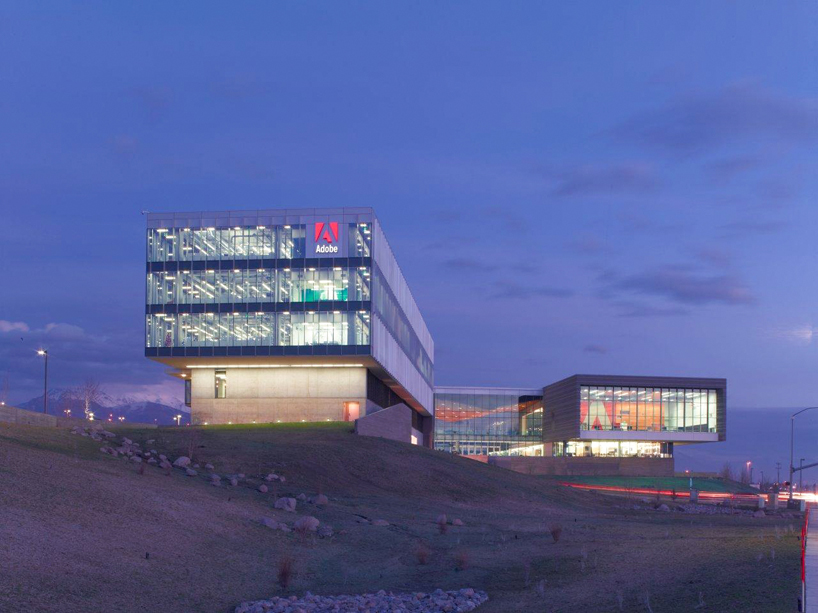 rapt studio unveils the adobe campus in utah