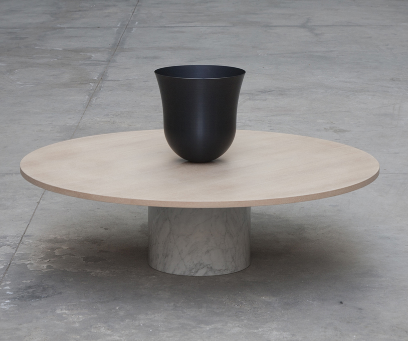 totems   modular tables by allegory at maison et objet
