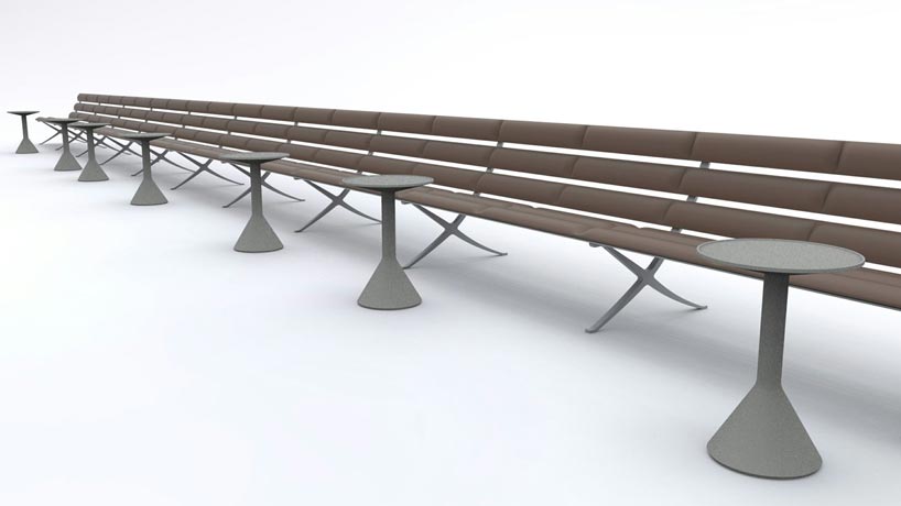 konstantin grcic: bench B for BD barcelona at imm cologne