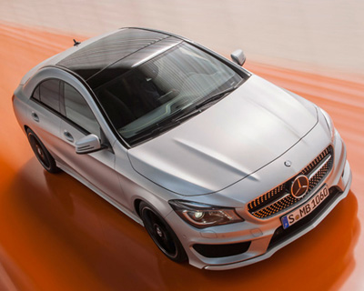 2014 mercedes benz CLA class at NAIAS
