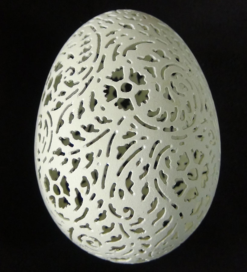 carved eggshells by beth ann magnuson