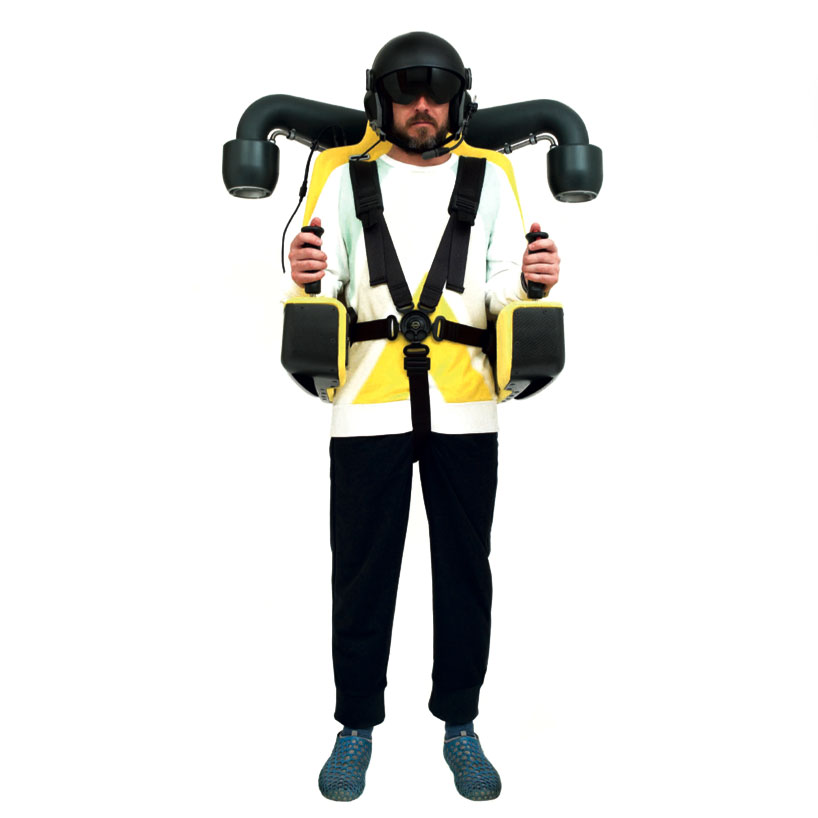 marc newson: body jet pack   an autonomous flying device