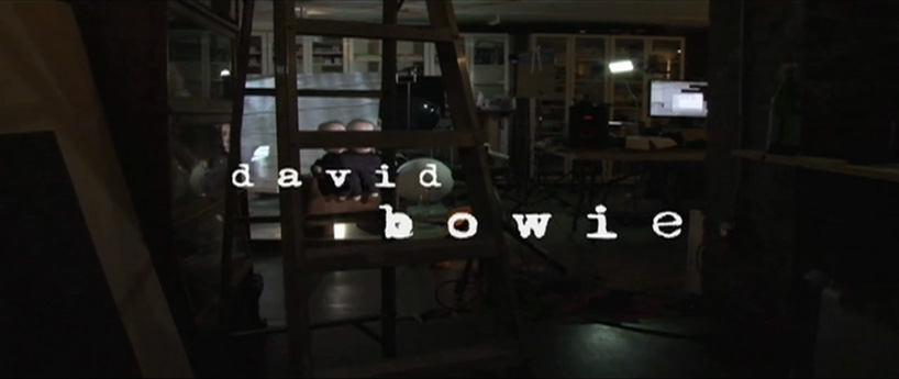 tony oursler X david bowie: where are we now? video