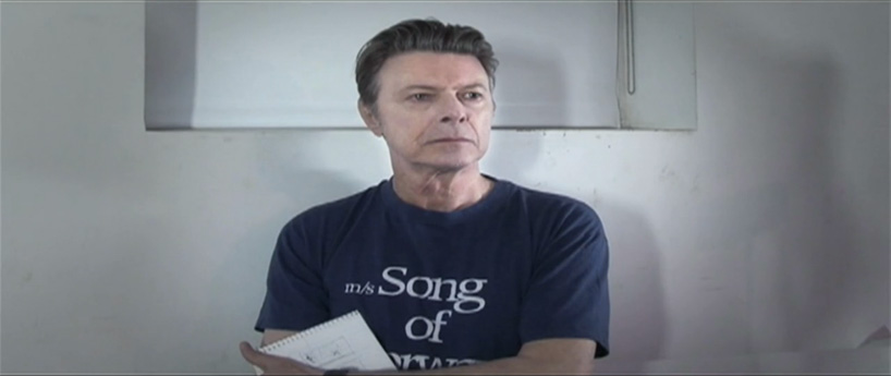 tony oursler X david bowie: where are we now? video