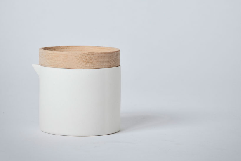 claesson kovisto rune: ceremony tea set for mjölk at IDS