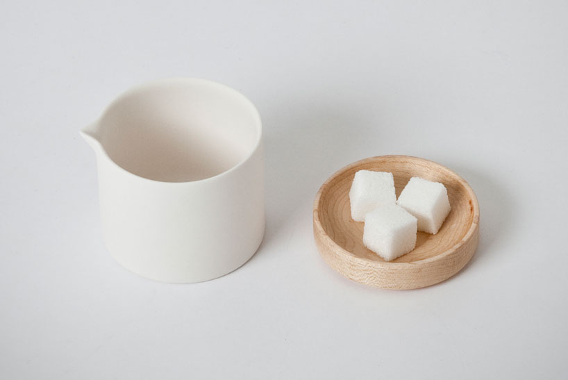 claesson kovisto rune: ceremony tea set for mjölk at IDS
