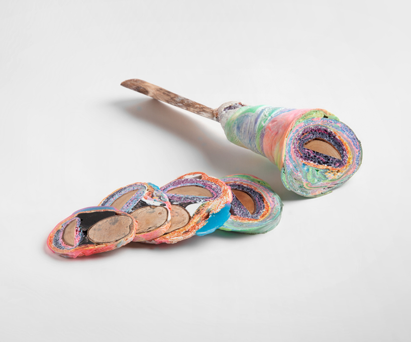 chen chen + kai williams: prototype 3 in house stool at design miami