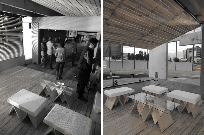 ERDC: concrete, wood, and glass living space in ecuador