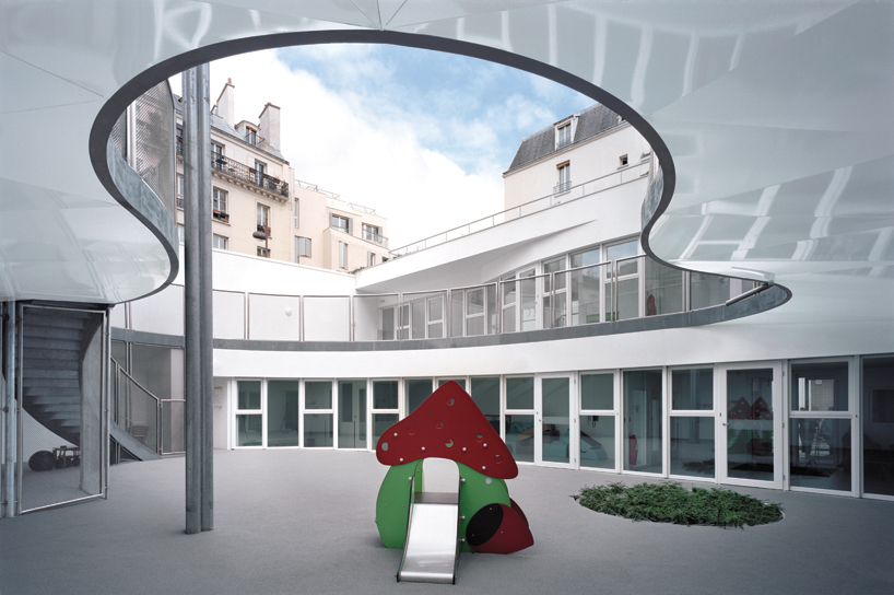 ecdm: nursery and housing project on rue pierre budin