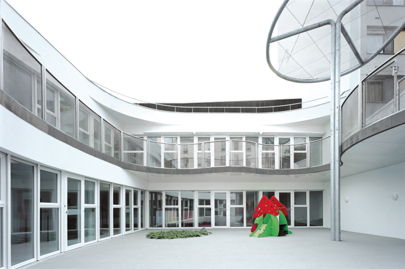 ecdm: nursery and housing project on rue pierre budin