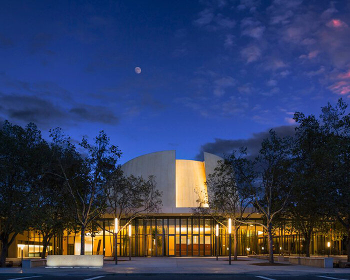 ennead architects: bing concert hall quad copter flythrough