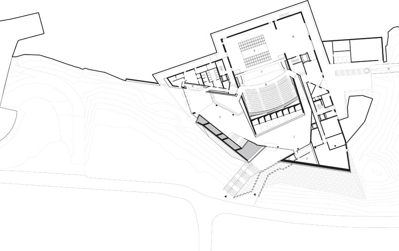 delugan meissl associated architect: festival hall of the tiroler festspiele erl