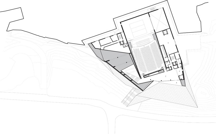 delugan meissl associated architect: festival hall of the tiroler festspiele erl