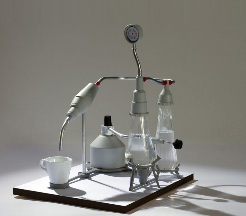 laboratory espresso machine by david budzik and adi schlesinger