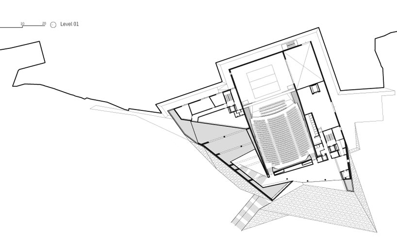 delugan meissl associated architect: festival hall of the tiroler festspiele erl