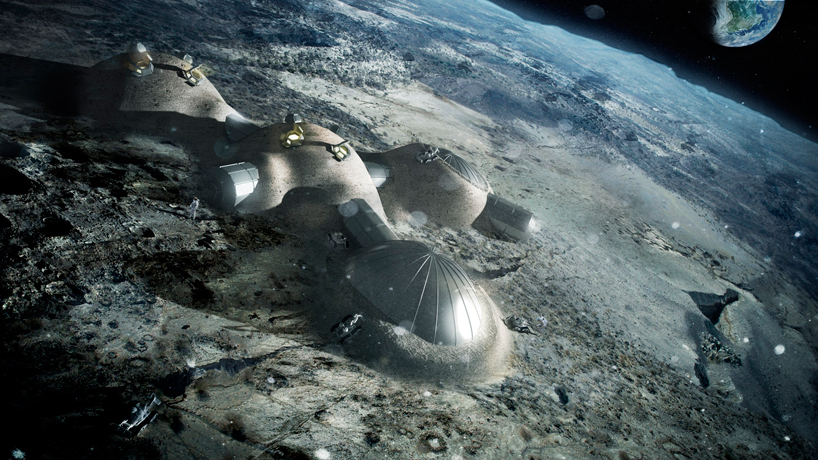 foster + partners to 3D print structures on the moon