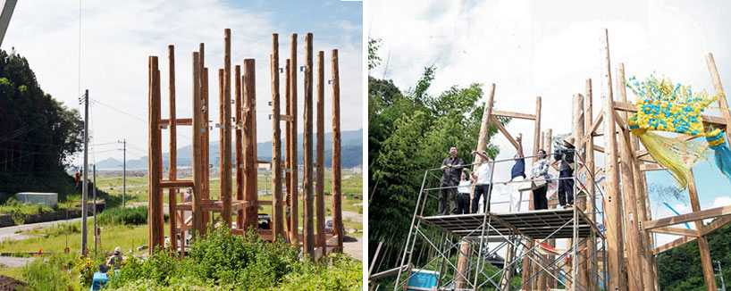 a home for all in rikuzentakata, full scale prototype