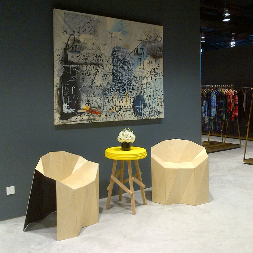 julian mayor: takeshi chair and table 