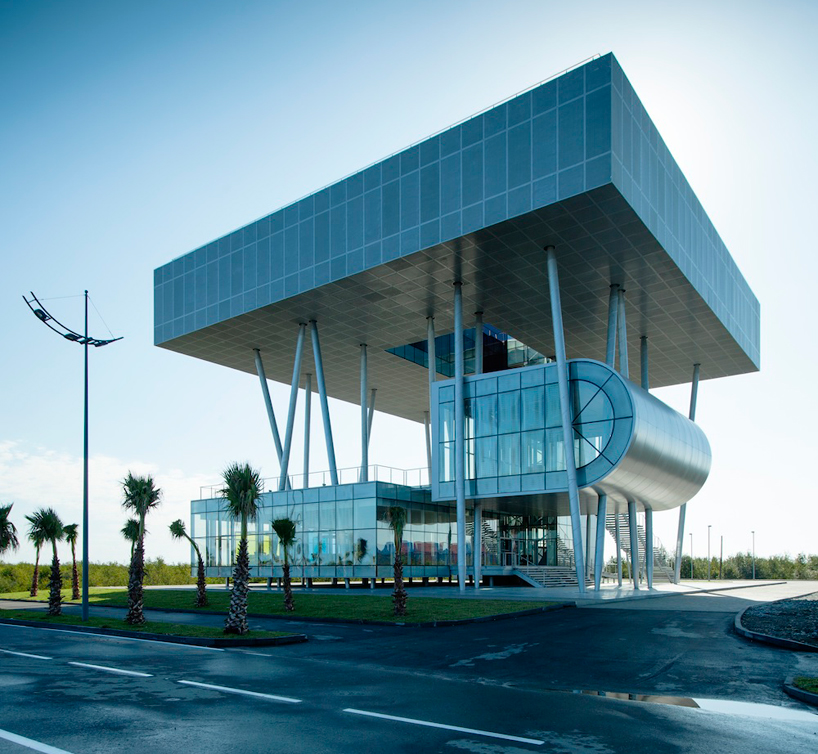 architects of invention: lazika municipality office building