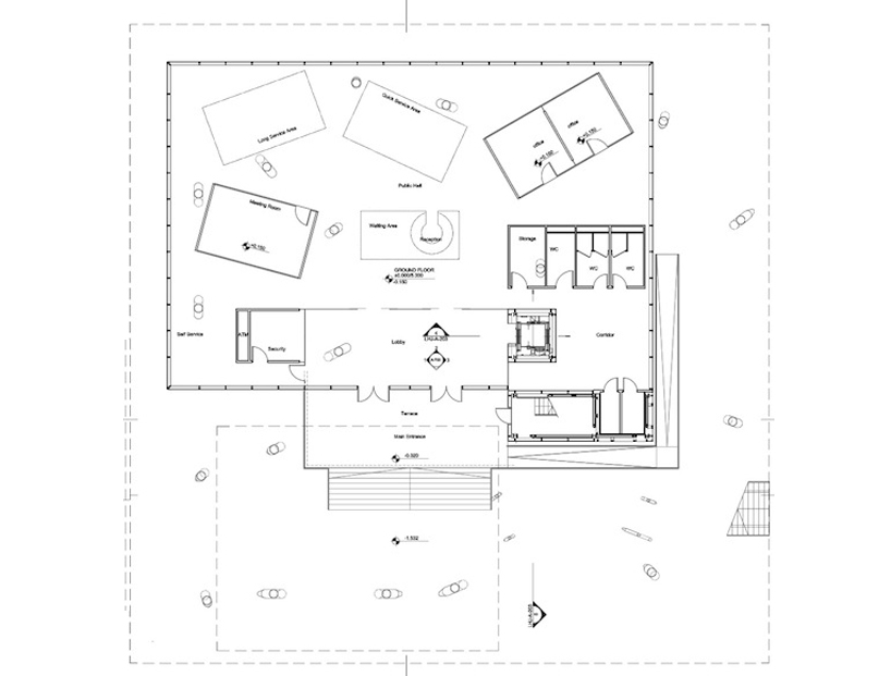 architects of invention: lazika municipality office building