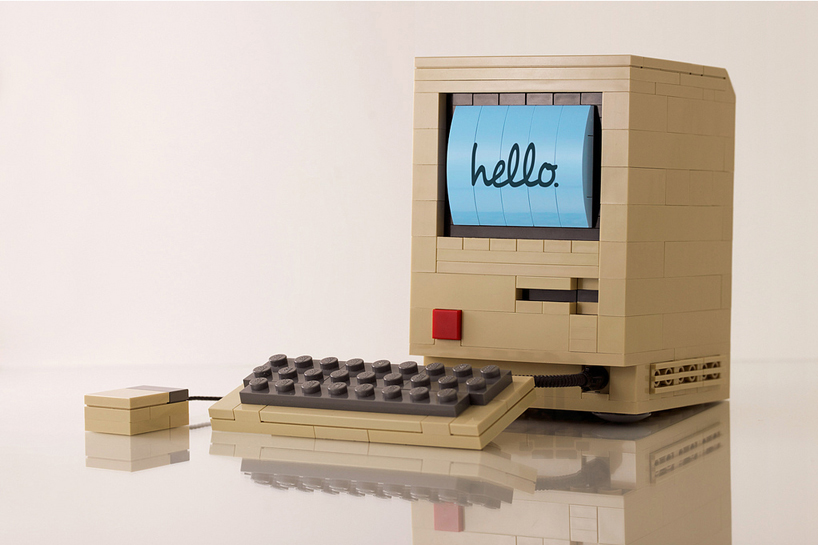 LEGO version of the original macintosh by chris mcveigh