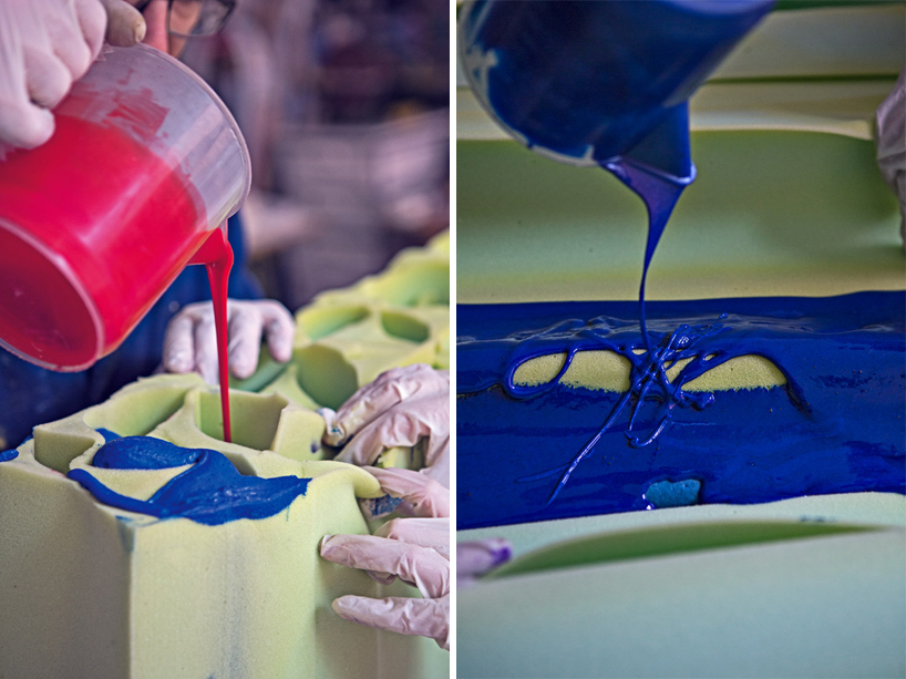 gommapiuma décor polyurethane furniture by massimiliano adami